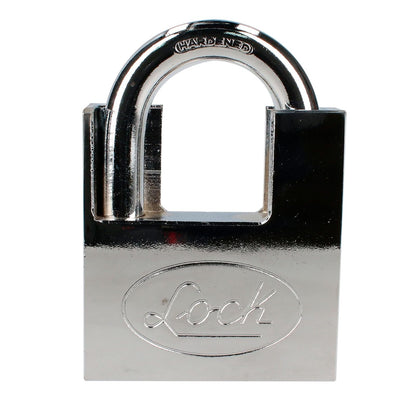 Lock L22A70DCSB Candado de Acero Antipalanca Llave de Discos Cromo Satinado 70 mm