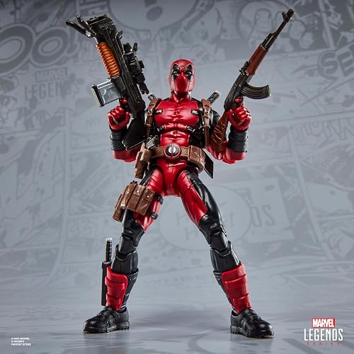 Marvel Legends Maximum Series Figura de Acción Deadpool con Doop