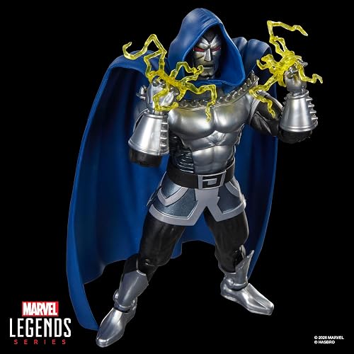 Marvel Legends Series, Marvel Super Heroes y Magic: The Gathering, Doctor Doom 2099, Figura de 15 cm con Carta Exclusiva Metalizada de colección