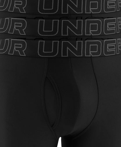 Under Armour Multi-Pack Performance Tech Long-Leg Boxer Brief, 9" Inseam, All-Day Comfort Ropa Interior de Hombres Hombre