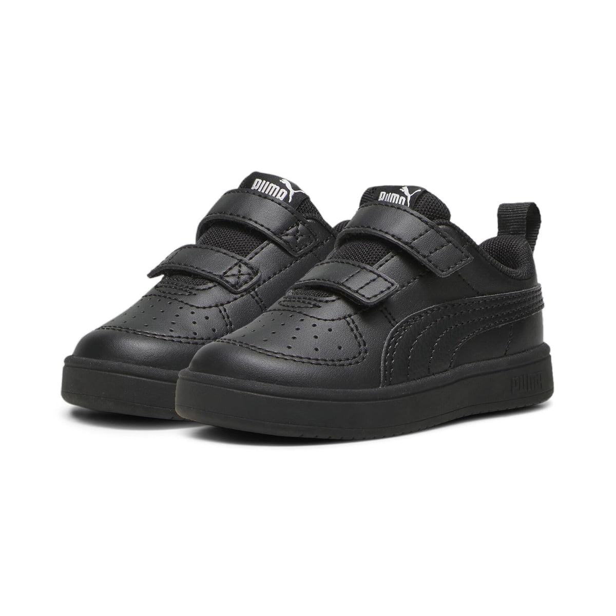 Puma Rickie V Inf Zapatillas para Bebé e Infante - 10.0 cm - Negro