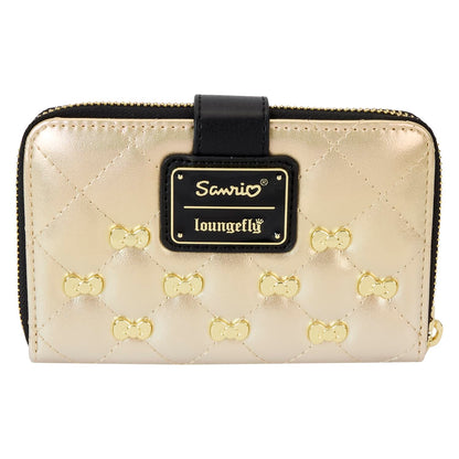 Loungefly Sanrio: 50th Anniversary Gold, Zip Around Wallet