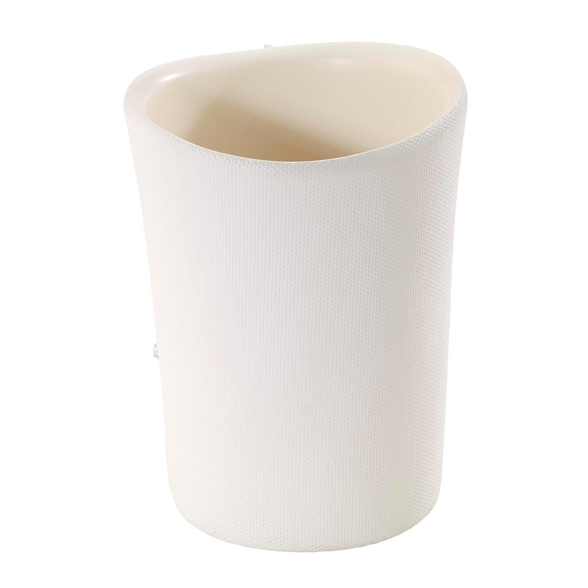 Avanti Linens - Vaso Organizador de encimera, Accesorios de baño inspirados en Conchas Marinas, artículos Esenciales para el baño de Invitados (colección de Conchas de Lentejuelas)