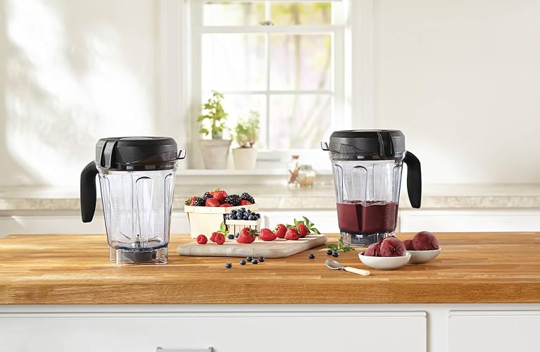 Vitamix Contenedor, 64 onzas de perfil bajo, transparente