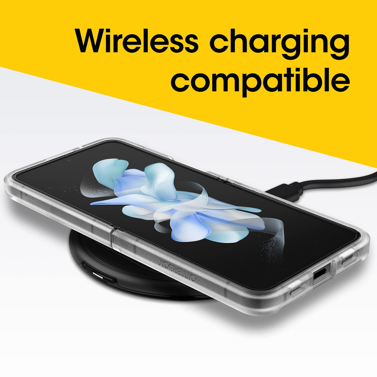 OtterBox Thin Flex Series Funda para Samsung Z FLIP4 - Transparente
