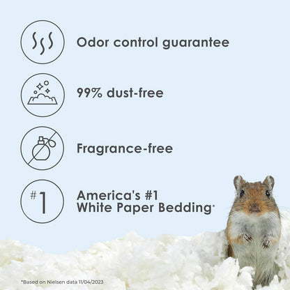 Kaytee Clean & Cozy White Small Animal Bedding SIOC 2/50 Liters