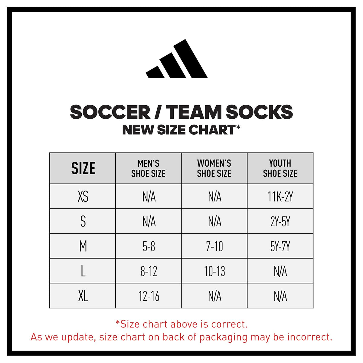 adidas Metro 6 Calcetines de fútbol (1 par) OTC Sock-Team Unisex adulto