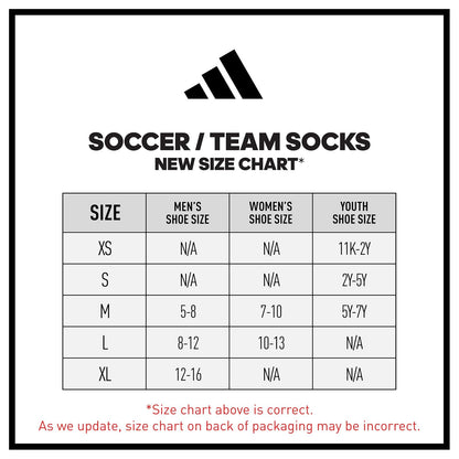 adidas Metro 6 Calcetines de fútbol (1 par) OTC Sock-Team Unisex adulto