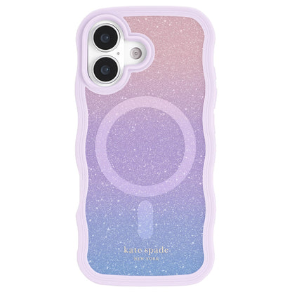 Kate Spade New York Funda para iPhone 17 con MagSafe - Purpurina de ópalo
