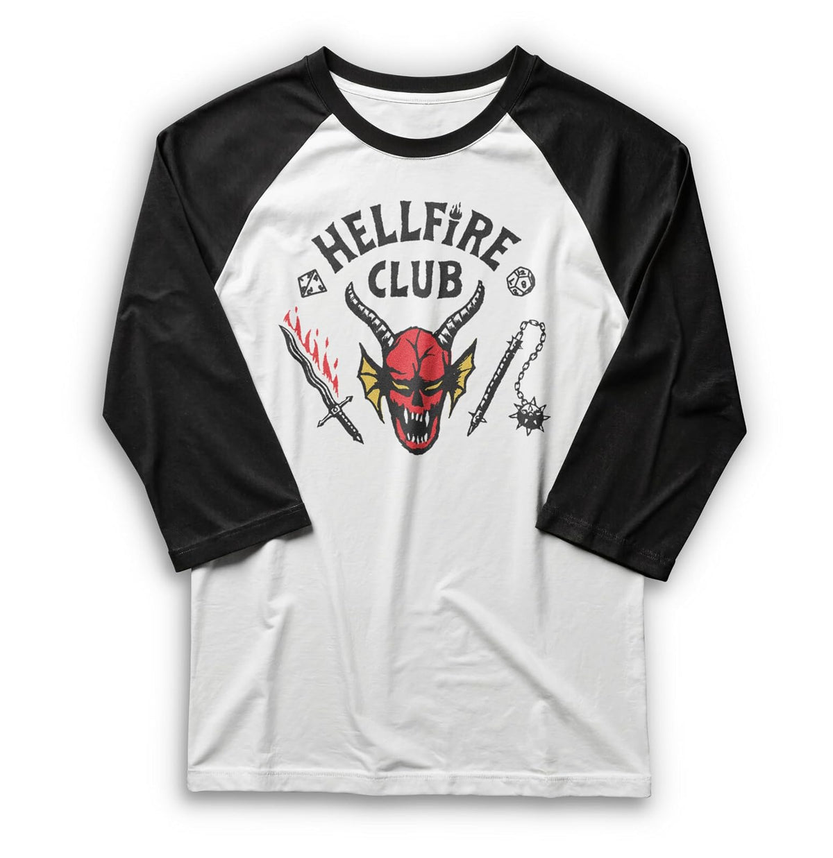 Stranger Things Stranger Things Hellfire Cut Young - Camiseta de Manga Corta para Hombre Camiseta para para Hombre