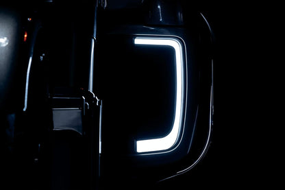 Kuryakyn Luces LED de Señal de Giro 5064 para Motocicletas Harley-Davidson 2014-2020, Negro Satinado, 1 Par