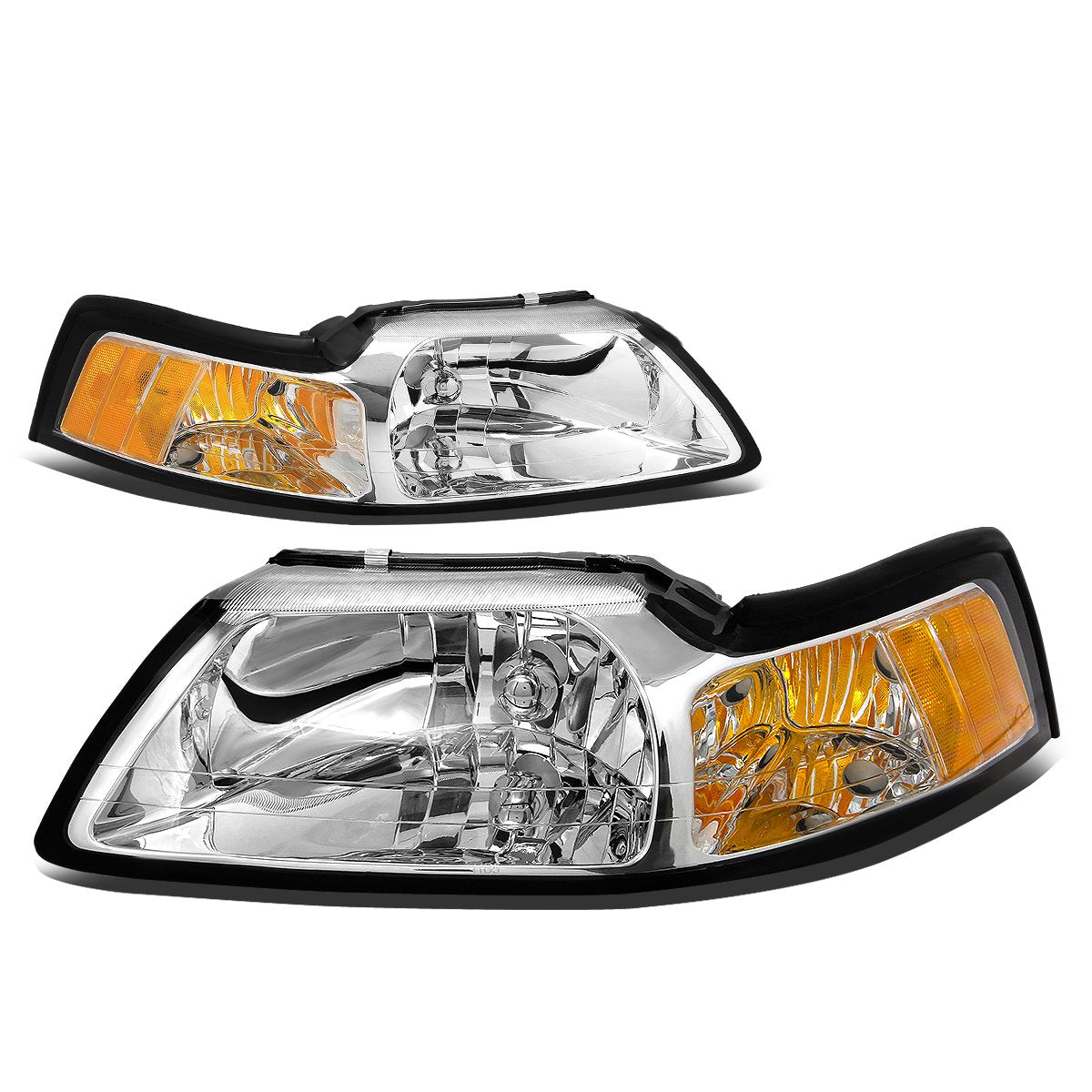 DNA Motoring Faros Delanteros para Ford Mustang 1999-2004 - OH-CHAM