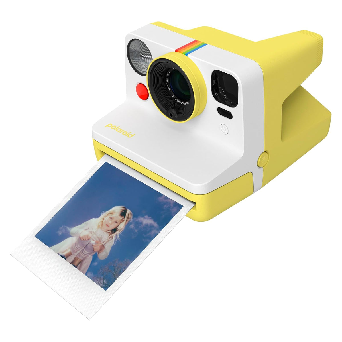 Polaroid Now 9158 - Cámara instantánea Tipo I de 3ª generación, Color Amarillo