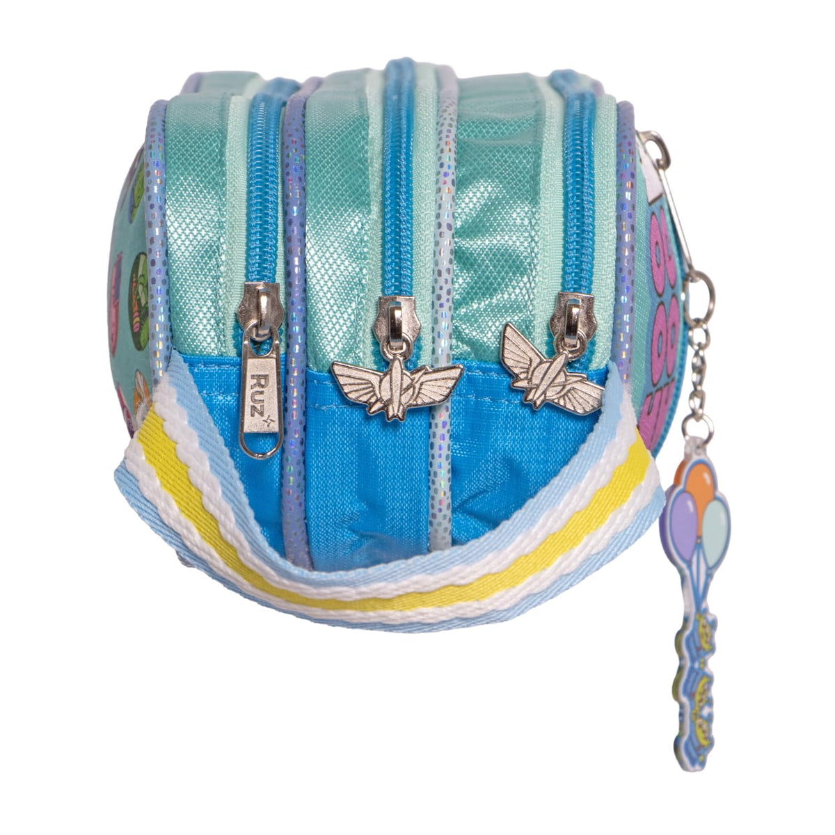 Ruz Lapicera Triple Infantil, Toy Story Cera para Cabello | 100% Poli?ster, Medidas 23 X 10 X 8 Cm, Estuche Escolar para Ni?os con Tres Compartimentos y Pr?ctico Cierre de Cremallera