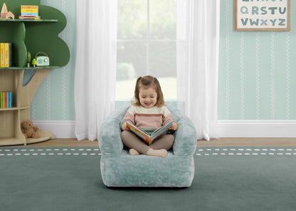 Delta Children - Serta Kids - Silla de felpa para niños, salvia