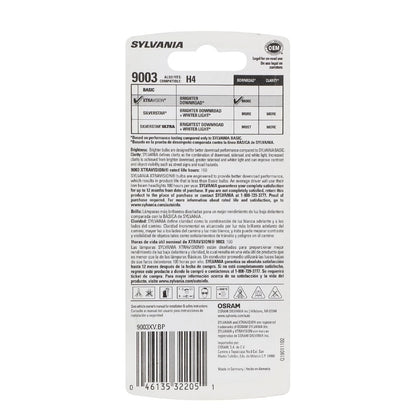 Sylvania Foco H4/9003 XtraVision 9003XV.BP