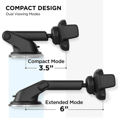 iOttie Easy One Touch Mini Dash & Parabrisas Car Mount Phone Holder || iPhone XS MAX R 8 Plus 7 Samsung Galaxy S10 E S9 S8 Plus Edge, Note 9 y Otros teléfonos Inteligentes