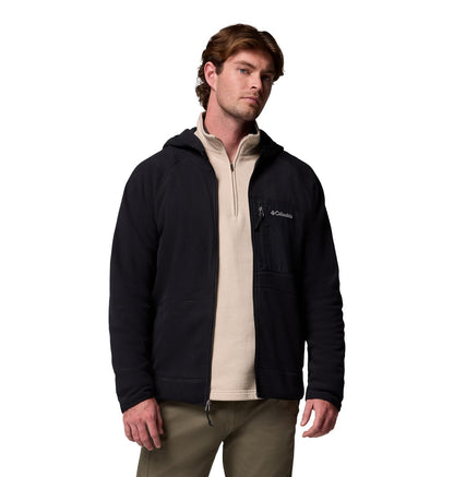 Columbia Fast Trek Overlay Hooded Full Zip Chaqueta de forro polar Hombre