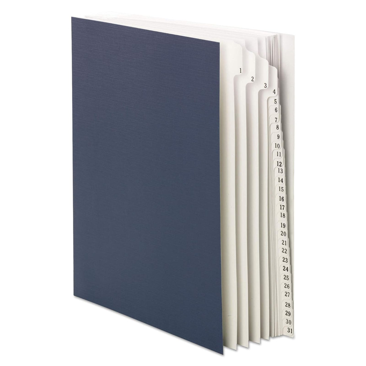 Smead 89294 - Archivador de computadora, diario (1-31), 31 divisores, tamaño carta, azul