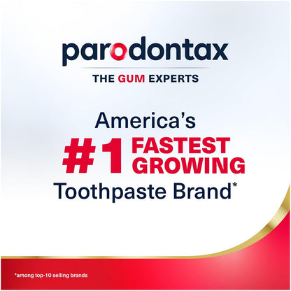 Parodontax - Cepillo de dientes suave de protección completa para encías saludables y dientes fuertes, paquete de 2 x 2