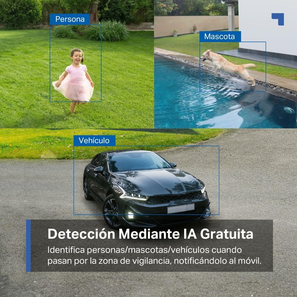 TP-Link Tapo TC85 Kit Kit de cámara de Seguridad con Panel Solar