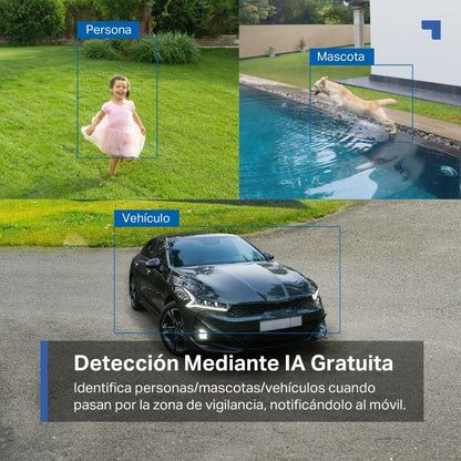 TP-Link Tapo TC85 Kit Kit de cámara de Seguridad con Panel Solar