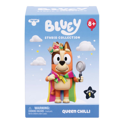 BLUEY S14 Studio Figura coleccionista Queen Chilli