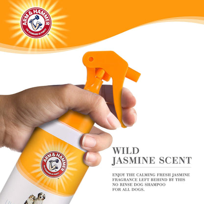 Arm & Hammer para Mascotas Ba?o en Seco Ultra Fresh en Aroma Jazm?n Blanco | Champ? y Desodorante para Perros