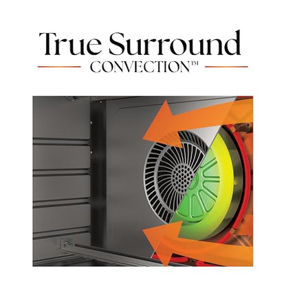 Ninja Foodi Horno Freidora de Aire XL 10 Funciones 1800W DT201 | Surround Convection 10x más Potente | 10 Funciones | 2 Niveles Simultáneos | Acero Inoxidable