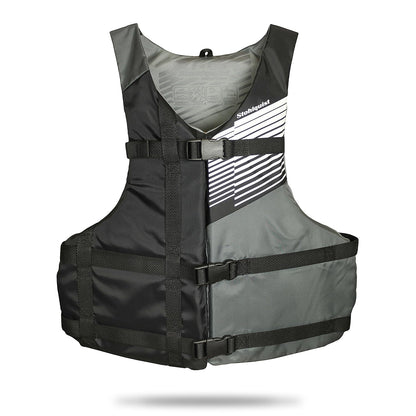 Stohlquist Fit Unisex Adult Life Jacket PFD - Coast Guard Approved, Easily Adjustable for Full Mobility, Lightweight, PVC Free | Universal and Oversize