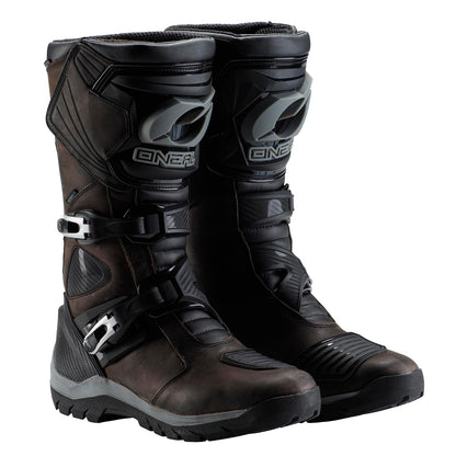 O'Neal Sierra Pro WP Botas de Moto Impermeables, Marrón, Talla 13