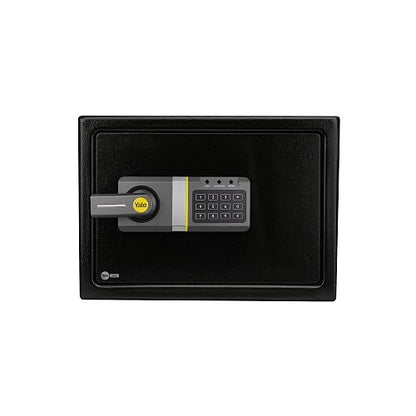Yale Caja Fuerte Digital Mediana | Acero reforzado, color negro, protecci?n digital, almacenamiento seguro para hogar u oficina
