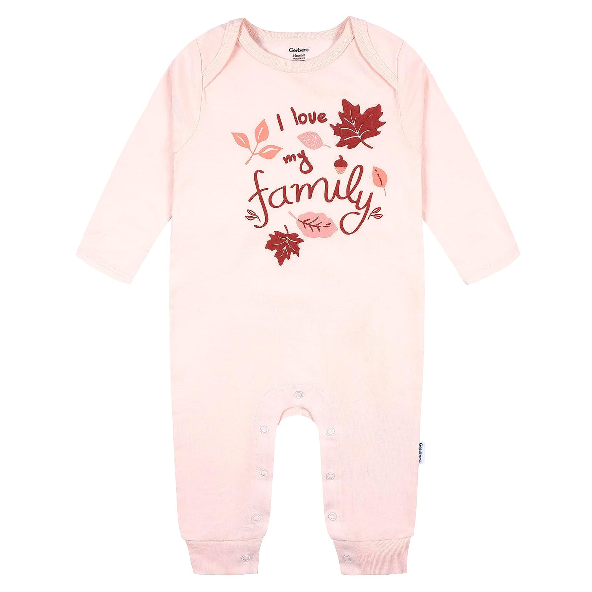 Gerber 2-pack Long Sleeve Jumpsuit Conjunto de camiseta para bebés y niños pequeños bebés niñas
