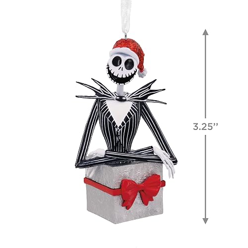 Hallmark - Pesadilla antes de Navidad de Tim Burton de Disney Jack Skellington - Adorno de Navidad, 0003HCM1239