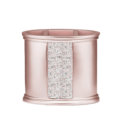 Popular Bath Sinatra Cortina de Ventana para Baño Rubor - Blush - Soporte para cepillo para polvo de dientes