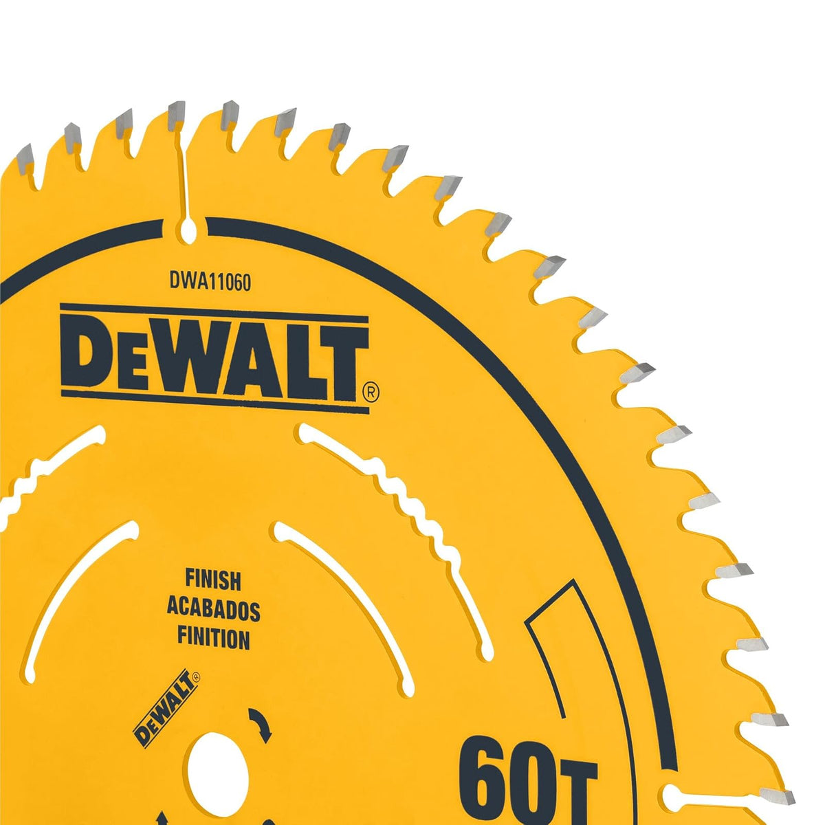 DEWALT Disco de corte para sierra circular 10", 60 dientes (DWA11060)