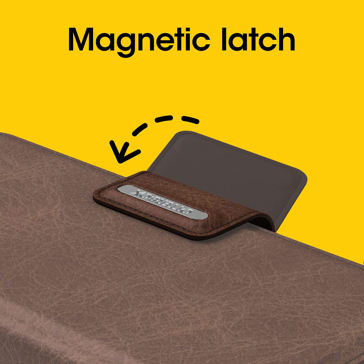 OtterBox STRADA FOLIO SERIES para iPhone 14 & iPhone 13 - ESPRESSO (Cafe)