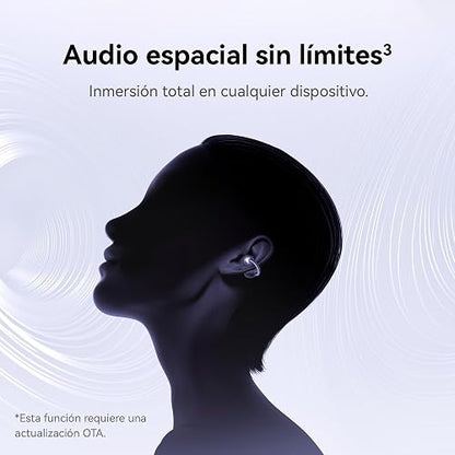 HUAWEI FreeClip 2 S Audífonos Azul | Tecnología adaptativa de ajuste abierto, Llamadas claras, Audio espacial sin límites, IP57, iOS&Android