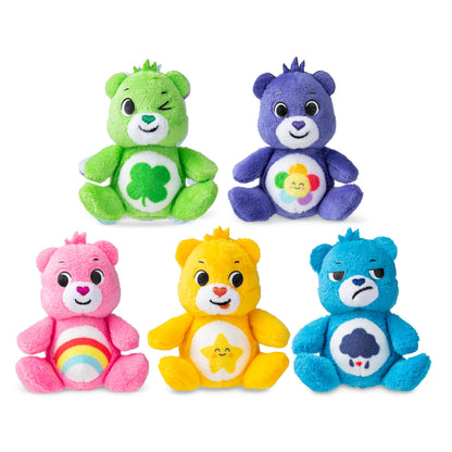 Ositos Cariñositos - Caja del tesoro de 5 peluches de 7.6 cm, Alegrosita, Chistosita, Suertosito, Gruñosito, Gruñón y Armonía, miniatura de peluche para niños, niñas y niños mayores de 4 años