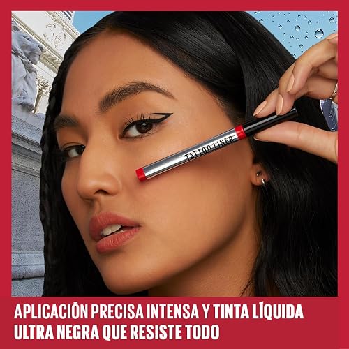 Maybelline Tattoo Liner Delineador de Ojos Larga Duración 48H Color Negro