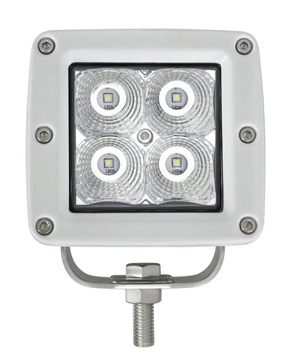 Hella 357204041 ValueFit Luz de Conducción Todoterreno 4 LED, Blanco