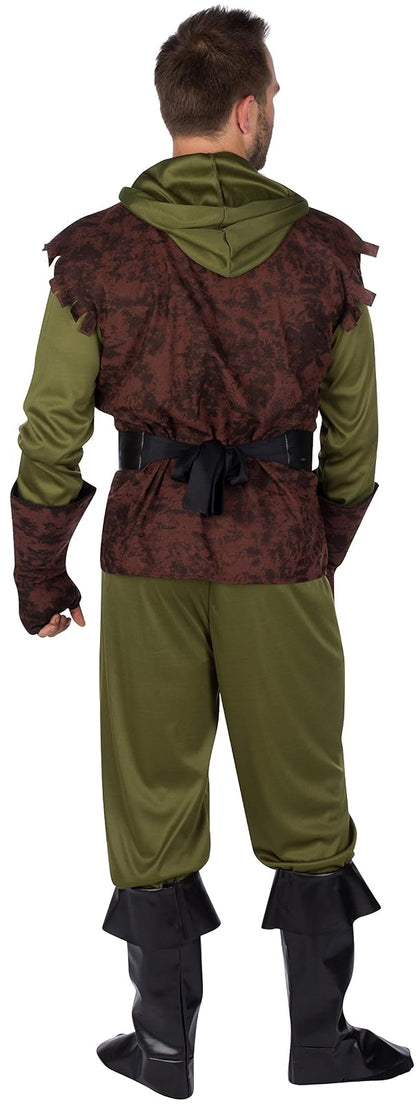 Capital Costumes - Disfraz auténtico de Robin Hood para hombre