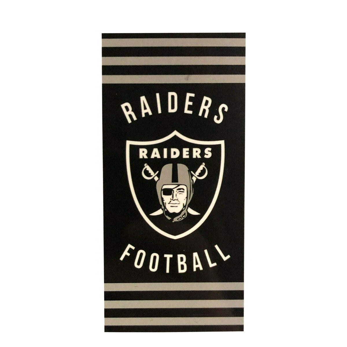 Northwest NFL Unisex-Adult Beach Towel - Raiders de Las Vegas - 30" x 60" - Rayas