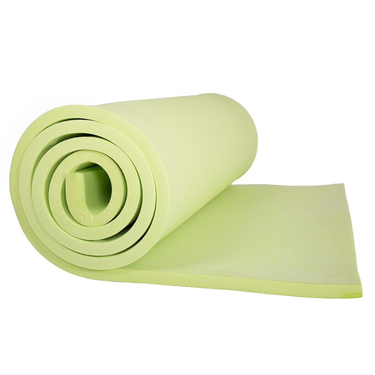 Wakeman Fitness - Colección de Alfombrillas de Yoga Extra Gruesas – Espuma Antideslizante cómoda, Alfombrilla de Ejercicio Duradera para Fitness, Pilates y Entrenamiento con Correa de Transporte