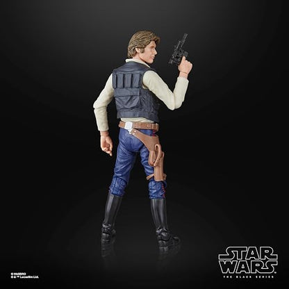 Star Wars Hasbro Black Series Han Solo Figura Coleccionable 15 cm | Star Wars The Black Series Figura de acción de 6 pulgadas (2025 Wave 3) - Han Solo #10