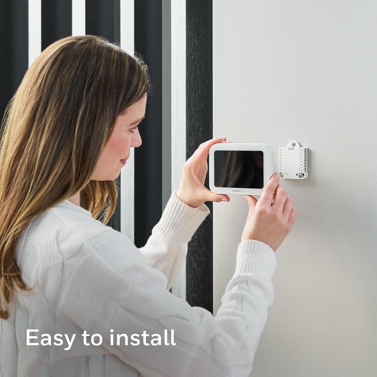Honeywell Home X8S - Termostato Wi-Fi programable Inteligente Premium con Sensor, Acceso al Timbre de Video, Control de Humedad, visualización táctil Personalizable de 5 Pulgadas, Energy Star