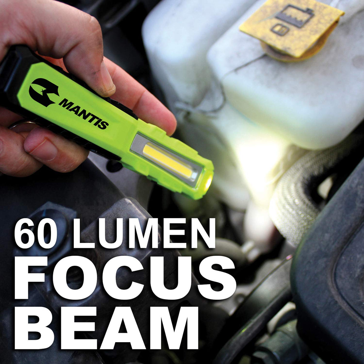 Clore Automotive Light-N-Carry LNCMINI “Mantis” - Lámpara de Trabajo LED Recargable COB