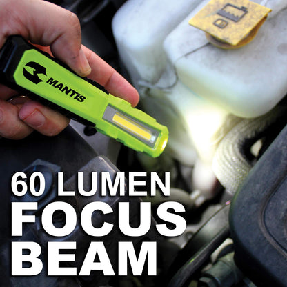 Clore Automotive Light-N-Carry LNCMINI “Mantis” - Lámpara de Trabajo LED Recargable COB