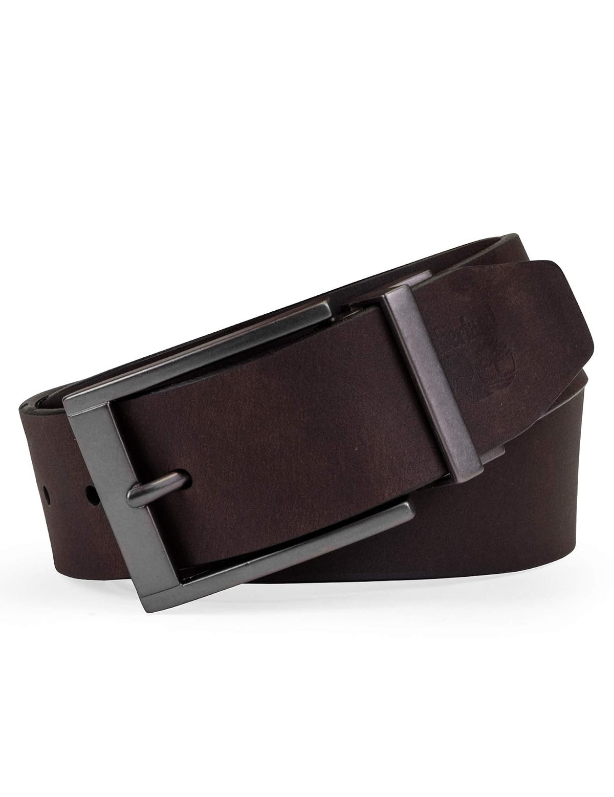 Timberland Cinturón de piel reversible con rodillo de arnés de 38 mm Cinturón para para hombre