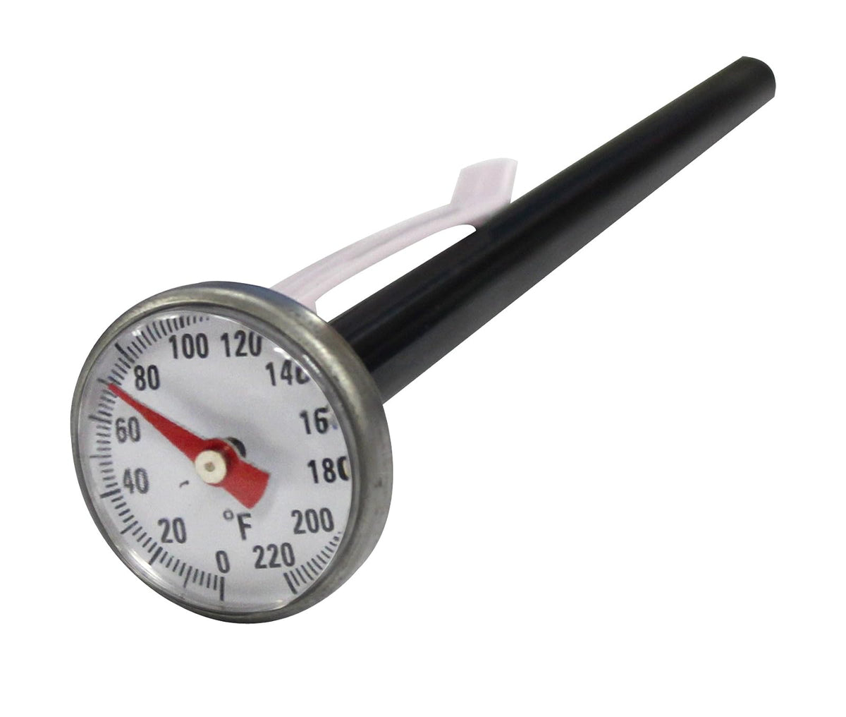 Mastercool Termómetro analógico de 1 Pulgada, 52220, ˚F, Rango de Temperatura de 0 a 220 °F